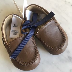 Janie Jack crib shoes brown 3 - 6 m kids baby boy